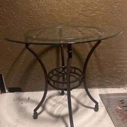 Counter High Dining/Patio Glass Table