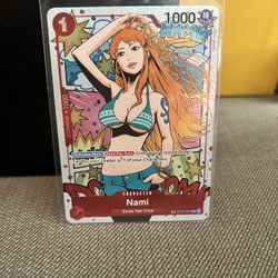 One Piece TCG // Nami treasure Rare, Sogeking PSA 10