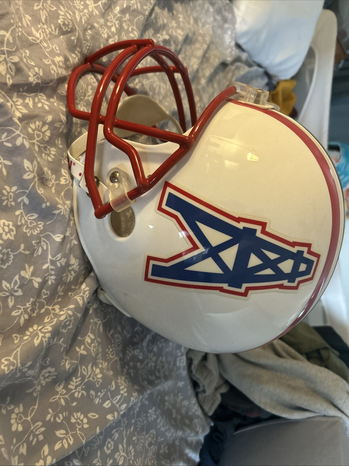 Riddell Houston Oilers Football-NFL Helmet - White