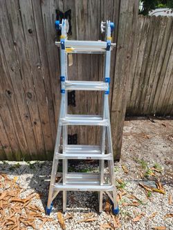 Werner 5in1 18ft aluminum adjustable ladder