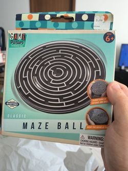 Maze ball game