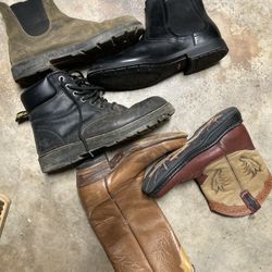 Blundstone, Rockport, Dr Doc Martin, Justin Cowboy Boots Work