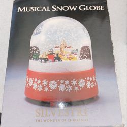 New Musical Snow Globe 