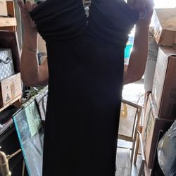 Vintage Black Evening Dress Size 7 $20