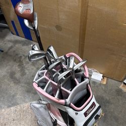 Cobra Golf Set 3-9i & Taylormade titanium driver