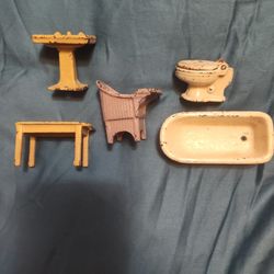 Kilgore Bathroom 5 PC Set Cast Iron