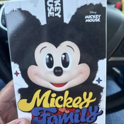 Mickey Family Cute Together Keychain 