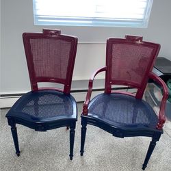 Vintage Hand Painted Chairs 