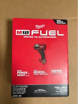 Milwaukee M18 Brushless Cordless Mid-torque 3/8” Impact Wrench Tool Only