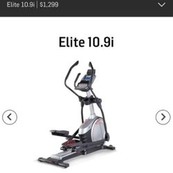 Nordictrack Elliptical 10.9i