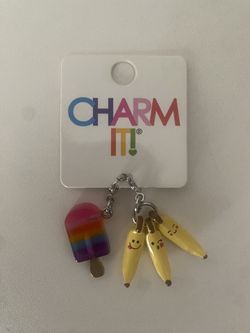 Charm It! Bananas And Popsicle Charms 