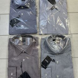 Hugo Boss Men’s Dress Shirts Slim Fit 16.5 32/33 (Large  selection $55ea)