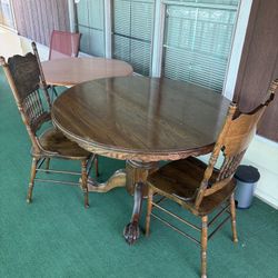 Dining Table w/ 2 Chairs