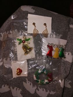 New Christmas broaches