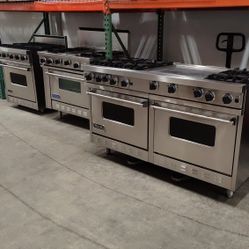 Viking Commercial Gas Range Stoves 