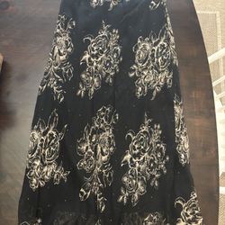 Floral print skirt size small