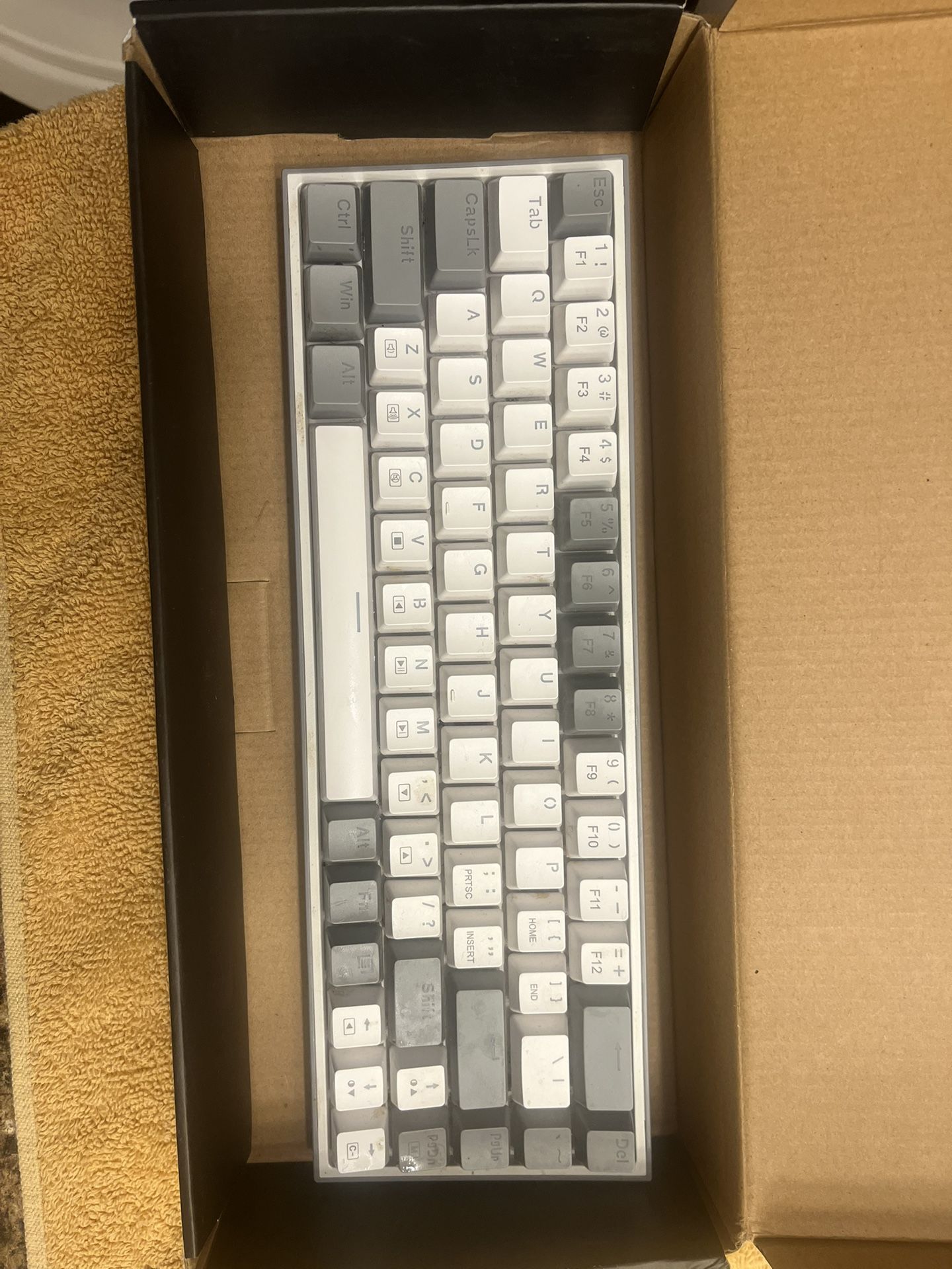 Red Dragon 68 key wired Mechanical keyboard