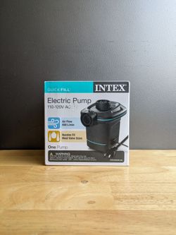 INTEX.  Quick fill Electric Pump