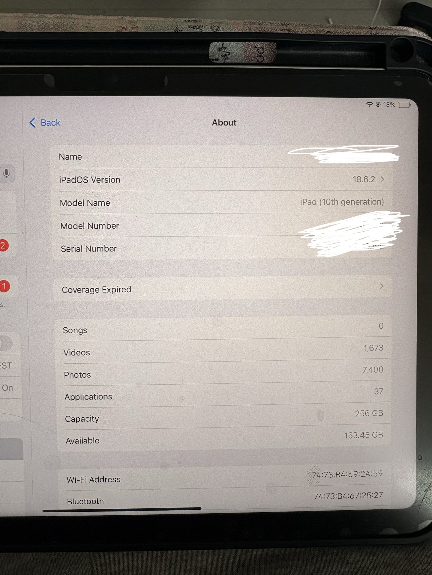 10th Gen iPad 256GB