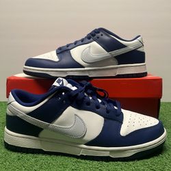 Nike Dunk Low Navy Size 10 Pre-Owned