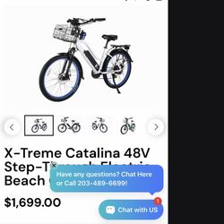 X-Treme E bike Catalina Beach Cruiser