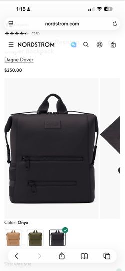 Dagne Dover neoprene diaper bag