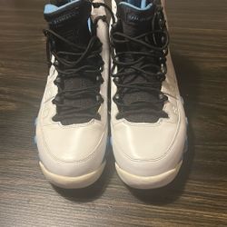 Jordan 9 Blue and white Colorway