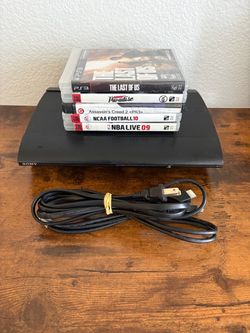 PS3 Slim Bundle - Console & Games
