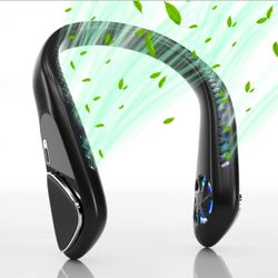 6000mAh Portable Neck Fan with 3 Wind Speed,USB Rechargeable Personal Fan, Hands-Free Design USB Fan - Ideal for Outdoor Activities and Travel