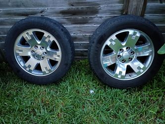 Silverado Yukon Chevrolet 6 lug rims 20 inch