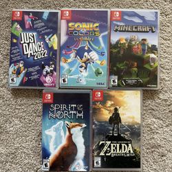 (9)  Nintendo Switch Games
