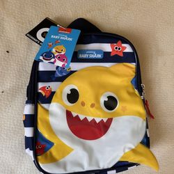 BRAND NEW, UNUSED Original Baby Shark Toddler Backpack