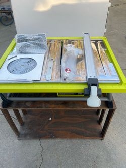 Ryobi 7in tile saw cutter