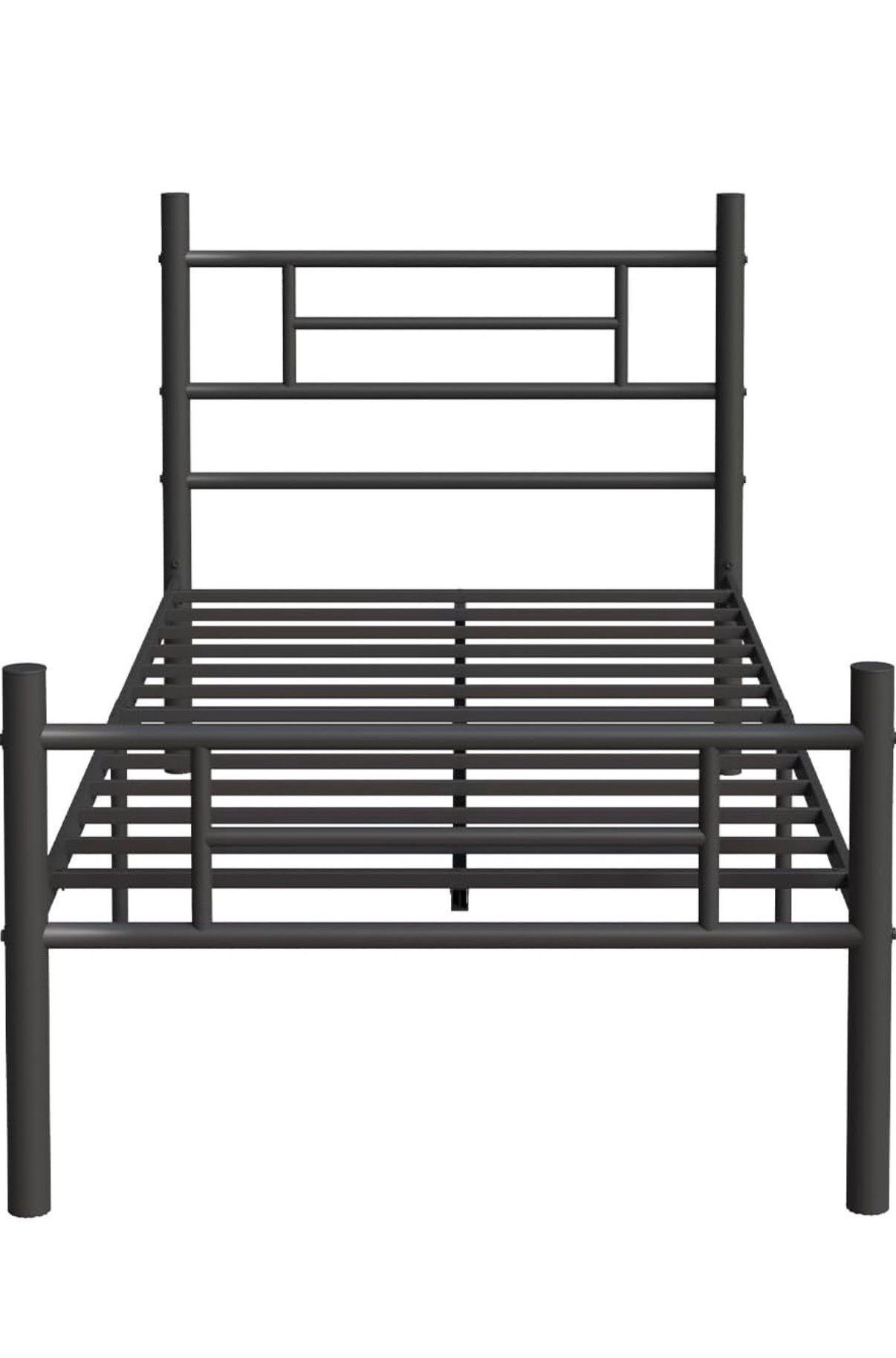 Twin Metal Bed Frame (14" High)