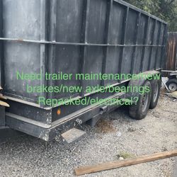 Need Trailer Maintenance ? Bearings Repack Maintenance /wiring /suspension 