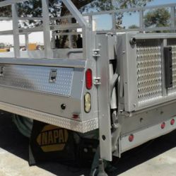 All ALUMINUM Combo Flatbed, Contractor, Utility. # Including LIFTGATE#