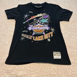 NBA Vintage Mitchell & Ness 1991 UTAH all star weekend shirt