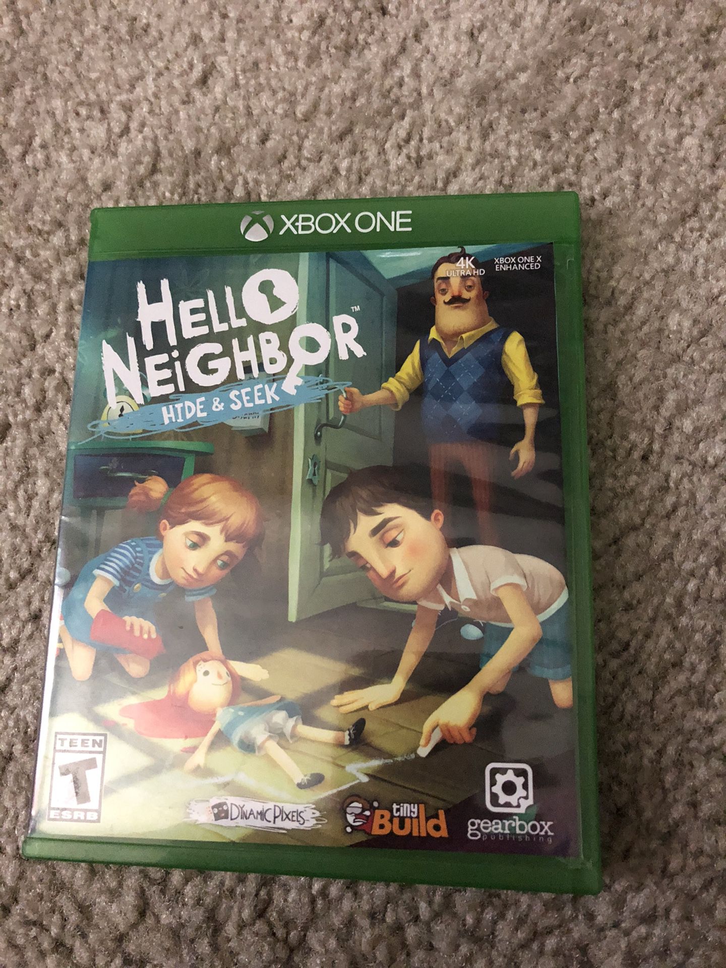 Hello neighbor hide and seek Xbox one game
