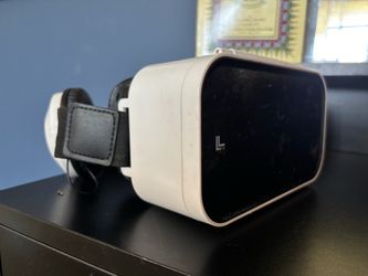 OBO White VR Headset with Head Strap