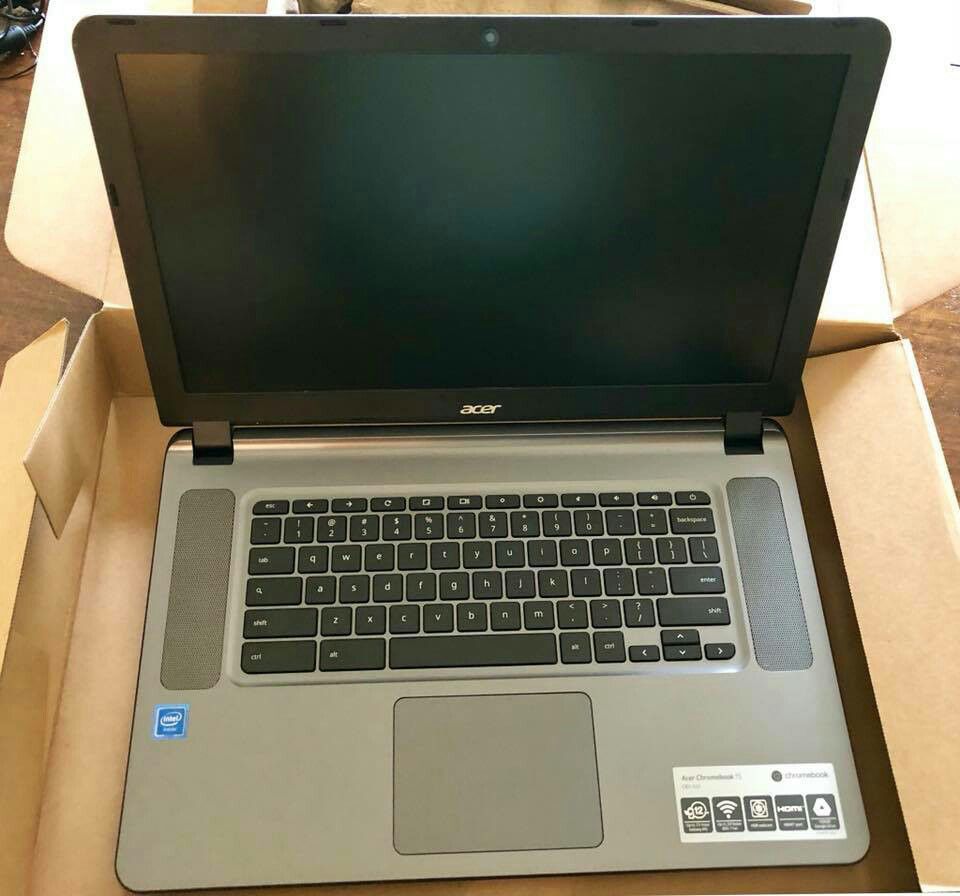 Acer 15 in Chrome book (new!)