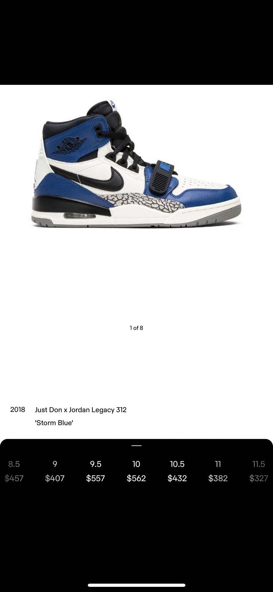 Just Don x Jordan 312 ‘Storm Blue’