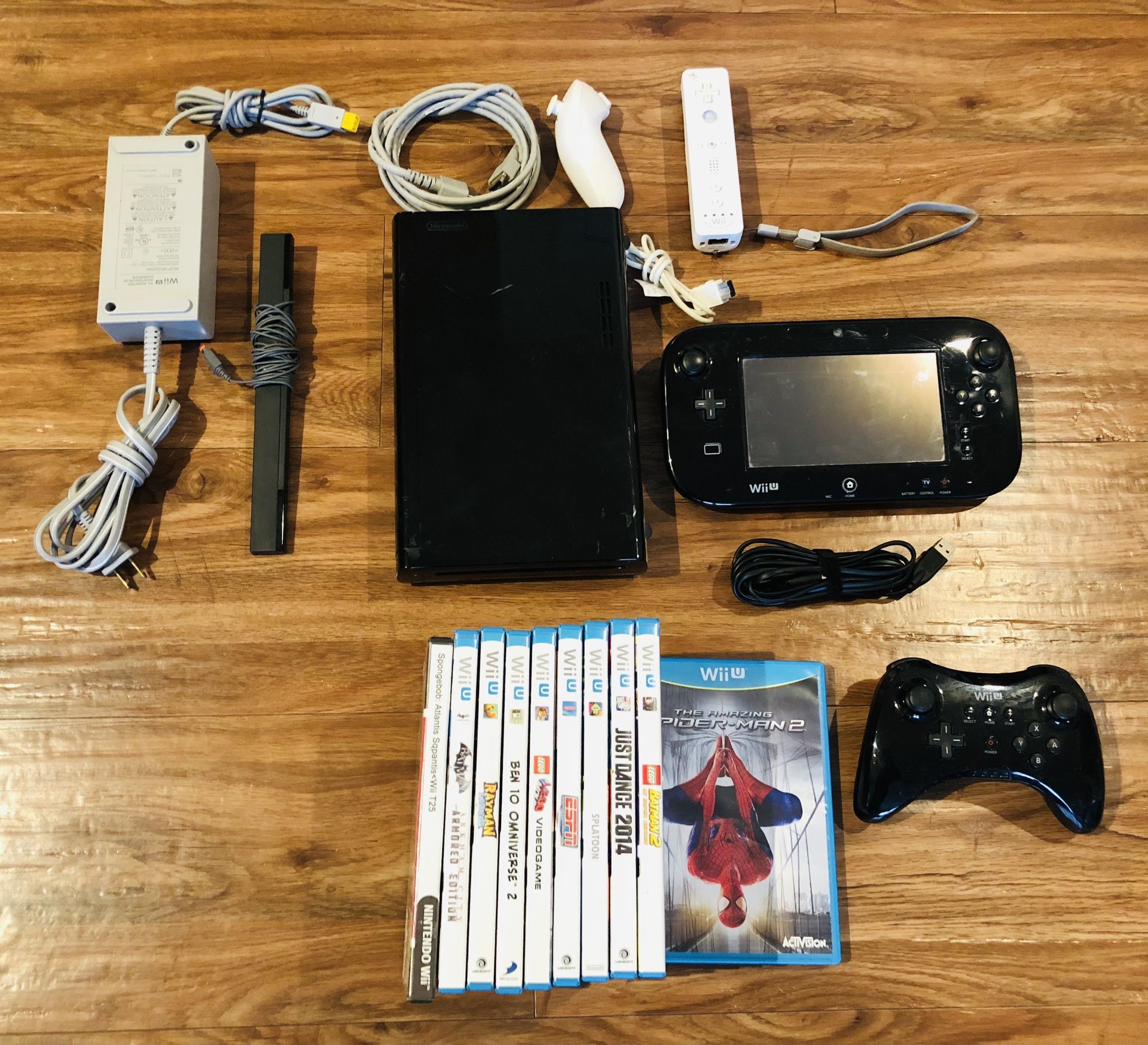 Nintendo Wii U Bundle With Games