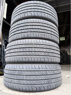 4 Used 205/55/16 contitimental cross contact Lx Tires