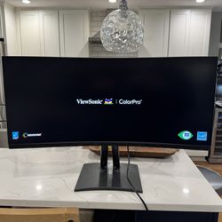 ViewSonic VP3481a 34-Inch Curved Ultrawide Monitor