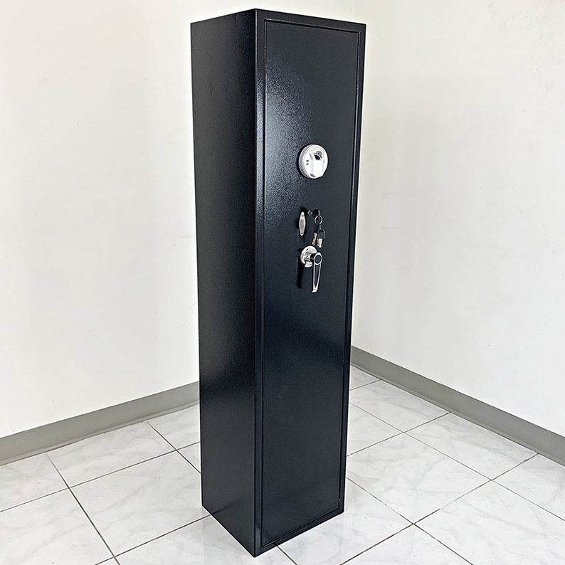 (New in box) $199 Large 5-Rifle Gun Safe Box Biometric Fingerprint 14x12x57”