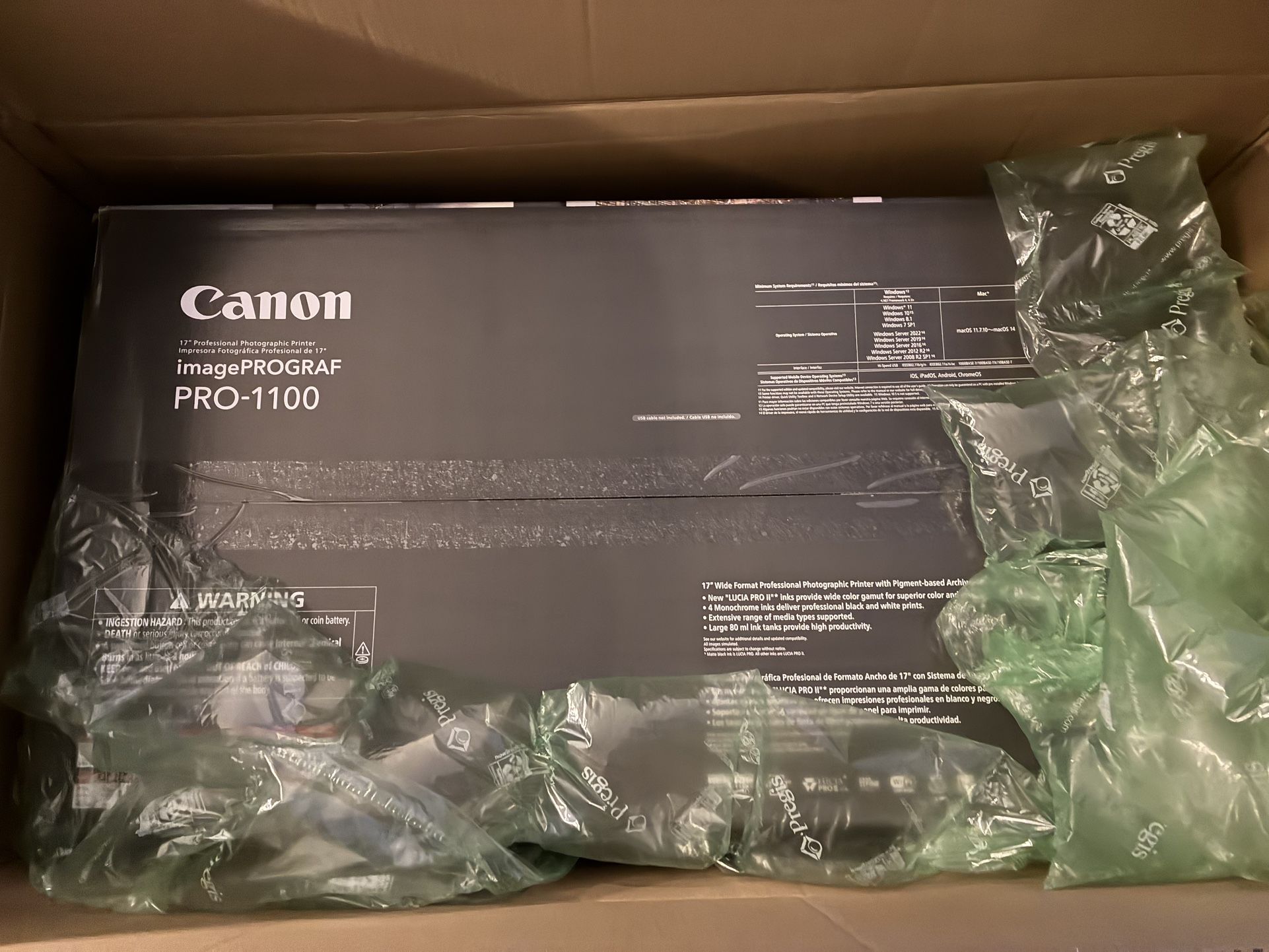 Canon imagePROGRAF PRO-1100 Printer