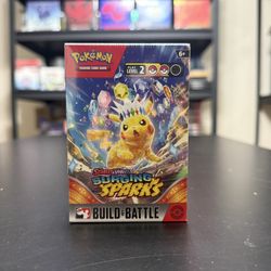 Pokemon Scarlet and Violet Surging Sparks Build and Battle Box [SV08] Sealed
