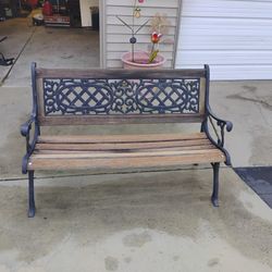 Cast Iron Park Bench 