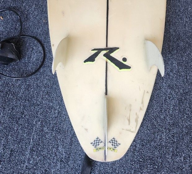 Rare Vintage 1990s Smitty's Surfboards 6'0 Shortboard Surfboard