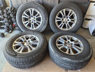 OEM Ford Rims and Tires 18inch 6x135